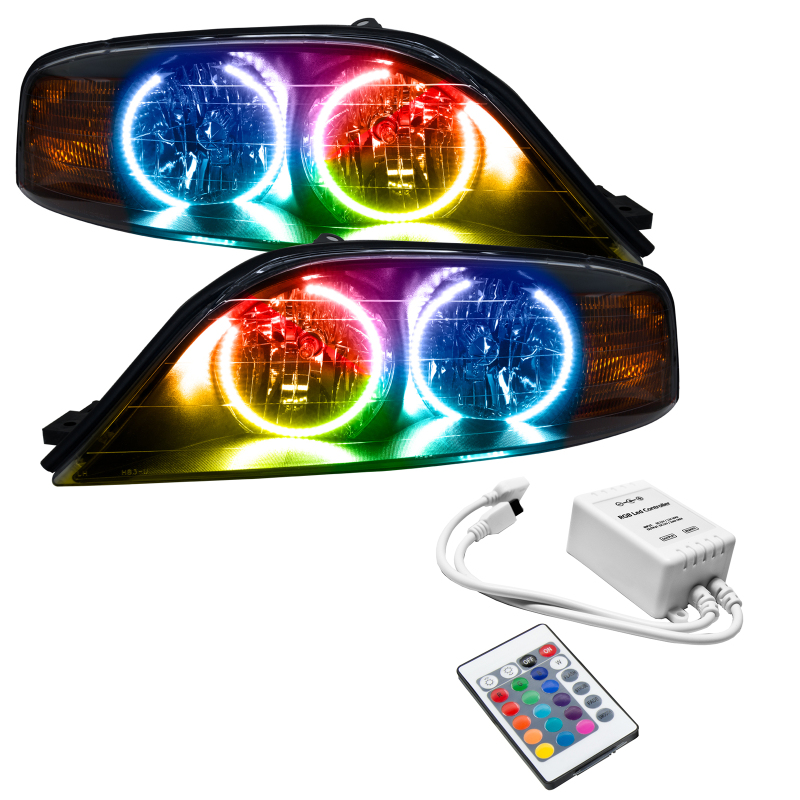 Lincoln LS Headlight Assembly - ORACLE Lighting - ColorSHIFT w/ Simple Controller - `00-`02 Lincoln LS Headlight Assembly - ORACLE Lighting - ColorSHIFT w/ Simple Controller - `00-`02